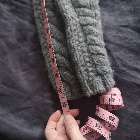 J Crew 100% wool grey cardigan - Picture 7 of 7